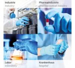 Gant de protection chimique High Risk, XL, bleu - Boîte de 50 gants