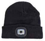 Bonnet avec lampe LED