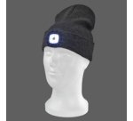 Bonnet avec lampe LED