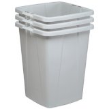 Poubelle DURABIN ECO 90, carré