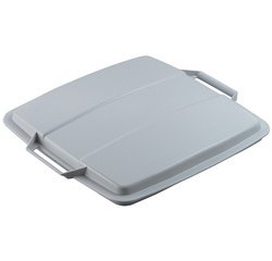 Prullenbak DURABIN ECO 90, vierkant, zwart