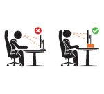 Support pour écran EFFECT, anthracite