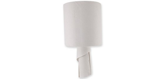 Rouleau d'essuie-mains, 2 couches, 112,5 m, blanc