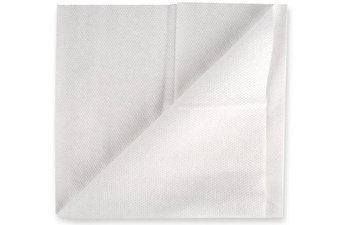 Chiffon nettoyant Hygotex, viscose, couché, blanc