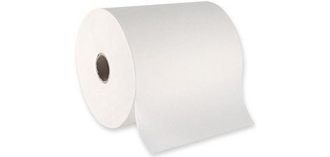 Rouleau d'essuie-mains 2 couches, 130 m, blanc pur