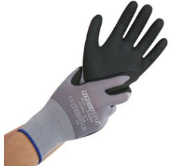 Work glove Ergo Flex, XL, gray/black - Pair