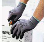 Gant de travail Ergo Flex, M, gris/noir - La paire