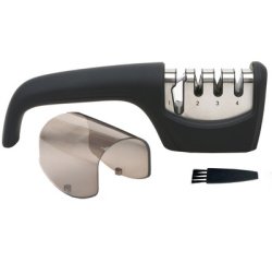 Affûteur de couteau, 4 niveaux, noir
