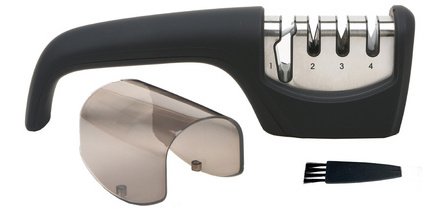 Affûteur de couteau, 4 niveaux, noir