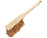 LEO MAIER Balayette à manche long, en bois, longueur: 420 mm