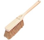 LEO MAIER Balayette à manche long, bois naturel, 420 mm