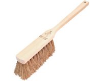 LEO MAIER Balayette à manche long, bois naturel, 420 mm