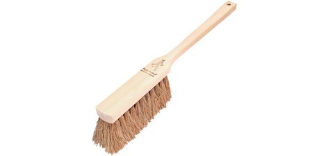 LEO MAIER Balayette à manche long, bois naturel, 420 mm