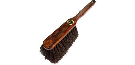 LEO MAIER Broom, in ebony wood, length: 325 mm