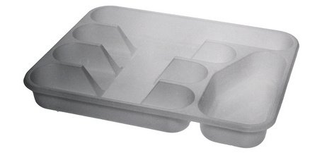 Range-couverts, 5 compartiments