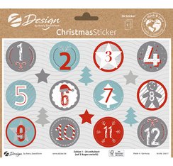 ZDesign trendy Christmas stickers