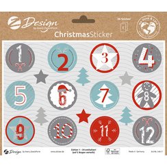 ZDesign trendy kerststickers