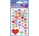 ZDesign Sticker CREATIVE 'coeurs'