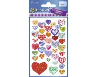 ZDesign Sticker CREATIVE 'coeurs'