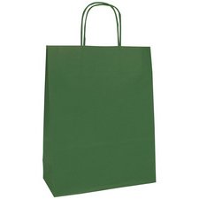 25 geschenktaschen 180+70x240, kraft weiß, gold - gold