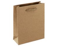 Sac cadeau 'Kraft' brun, petit