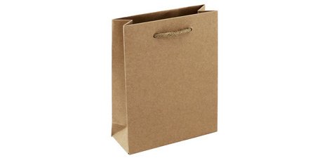 Sac cadeau 'Kraft' brun, petit