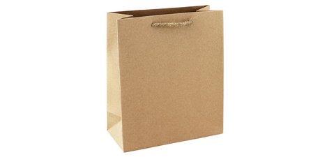 Sac cadeau 'Kraft' brun, moyen