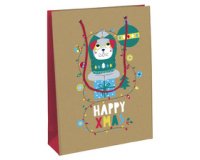 Sac cadeau de Noël "Make a Wish"