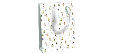 Kerst cadeautas 'Snow', medium