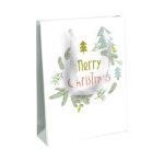 Neige, sac moyen 21,5x10,2x25,3 cm - Blanc