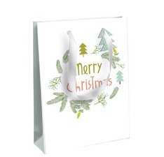 Neige, sac moyen 21,5x10,2x25,3 cm - Blanc