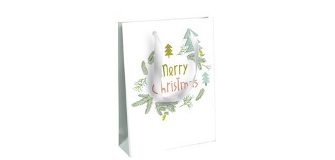 Neige, sac moyen 21,5x10,2x25,3 cm - Blanc