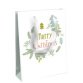 Neige, sac moyen 21,5x10,2x25,3 cm - Blanc