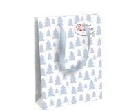 Empreintes, sac moyen 21,5x10,2x25,3 cm - Bleu