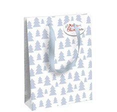 Empreintes, sac moyen 21,5x10,2x25,3 cm - Bleu