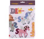 HAMA Perles à repasser midi 'Chevaux imaginaires', coffret
