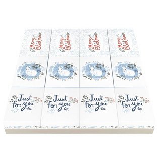 Kerst cadeaudoosjes 'Christmas', 12 stuks