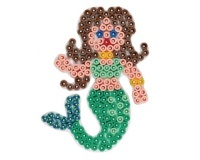 HAMA Plaques pour perles à repasser 'Hexagone, hippocampe,