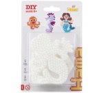 HAMA Plaques pour perles à repasser 'Hexagone, hippocampe,