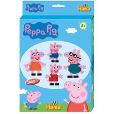 HAMA Perles à repasser midi 'Peppa Pig', coffret cadeau