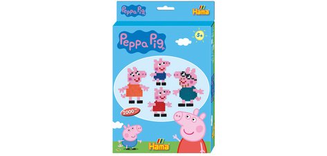 HAMA Perles à repasser midi 'Peppa Pig', coffret cadeau