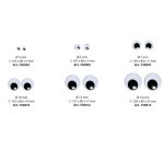 Oeil vacillant, rond, 14 mm, non adhésif