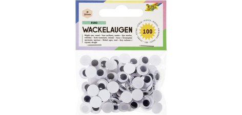 Oeil vacillant, rond, 10 mm, non adhésif