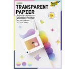 Rainbow transparent paper, 230 x 320 mm