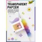 Papier transparent arc-en-ciel, 230 x 320 mm