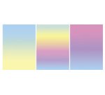 Rainbow transparent paper, 230 x 320 mm