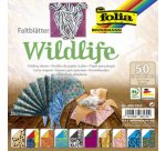 Feuille de papier à plier 'Wildlife', 150 x 150 mm