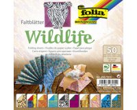 Feuille de papier à plier 'Wildlife', 150 x 150 mm