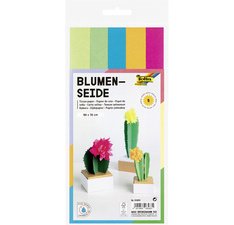 Papier de soie MIX FLUO, 500 x 700 mm, assorti