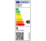 Lampe à pince LED avec connexion USB, noir